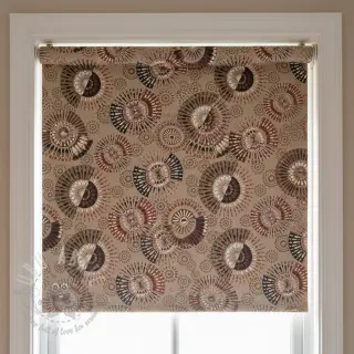 Dekorativno blago jacquard Mandala Circle Sun