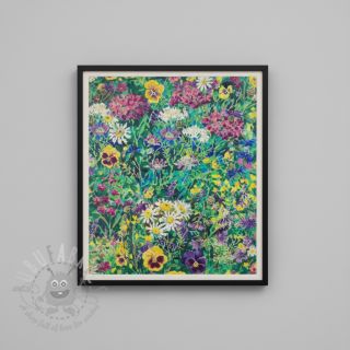 Dekorativno blago premium Spring Flower Garden digital print