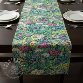 Dekorativno blago premium Spring Flower Garden digital print