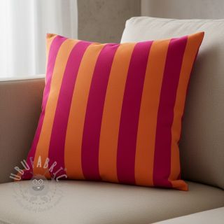 Dekorativno blago premium Joyful Basic Stripe pink digital print