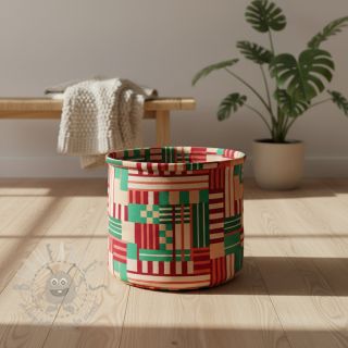 Dekorativno blago premium Graphic Block Line digital print