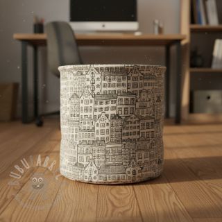 Dekorativno blago Linenlook Townhouse Fine Line