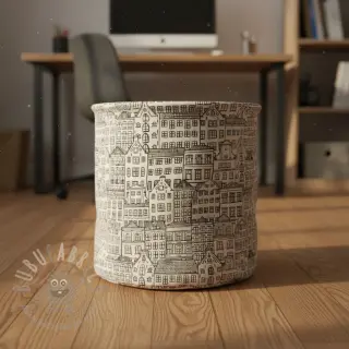 Dekorativno blago Linenlook Townhouse Fine Line