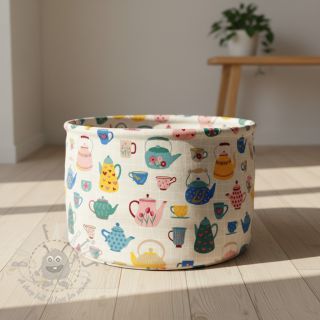 Dekorativno blago premium Happy Teapot Party