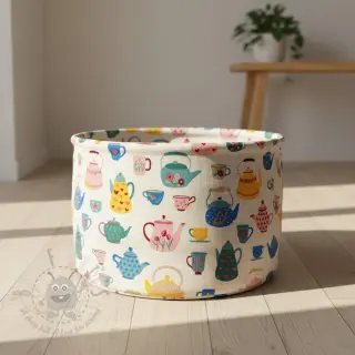 Dekorativno blago premium Happy Teapot Party