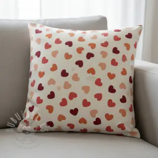 Dekorativno blago premium Heart Sprinkle Love