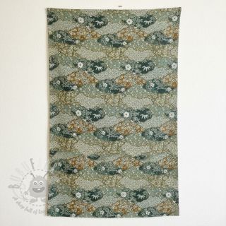 Dekorativno blago jacquard Nuage allover kaki