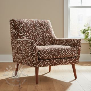 Dekorativno blago jacquard Anthéa terracotta