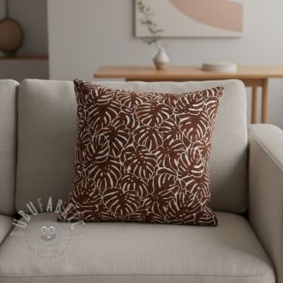Dekorativno blago jacquard Anthéa terracotta