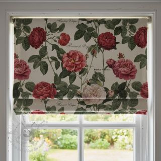 Dekorativno blago Linenlook premium Vintage Rose Garden digital print
