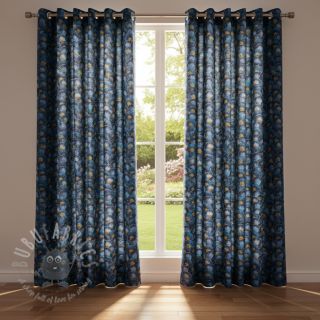 Dekorativno blago Scale Peacock Feather digital print