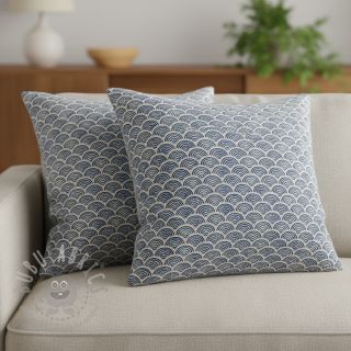 Dekorativno blago Linenlook Little Wave Scale