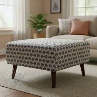 Dekorativno blago Linenlook Graphic Peacock