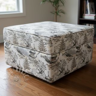 Dekorativno blago Haru beige digital print