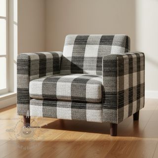 Dekorativno blago jacquard TWEED allover graphite