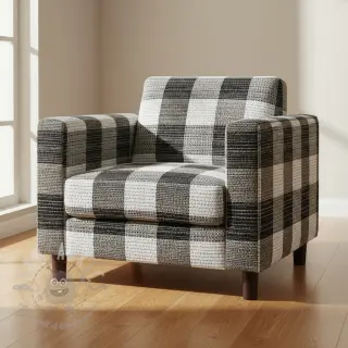 Dekorativno blago jacquard TWEED allover graphite