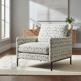 Dekorativno blago jacquard Pagne allover jaune