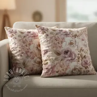 Dekorativno blago Classic flower garden digital print