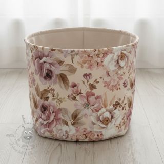 Dekorativno blago Classic flower garden digital print