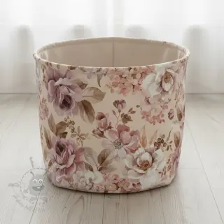 Dekorativno blago Classic flower garden digital print