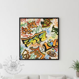 Dekorativno blago premium Graffiti street art