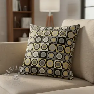 Dekorativno blago jacquard Round circle luxury