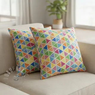 Dekorativno blago premium Rainbow triangle