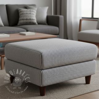 Dekorativno blago DOBBY Colored stripe navy blue