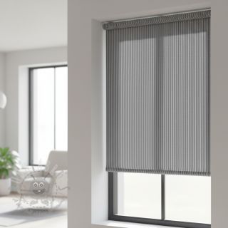 Dekorativno blago DOBBY Colored stripe navy blue