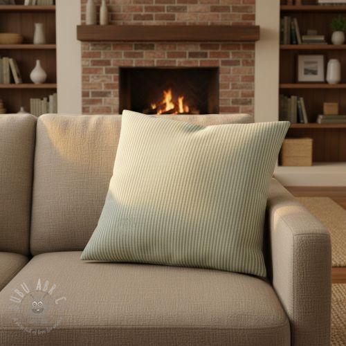 Dekorativno blago DOBBY Colored stripe soft green