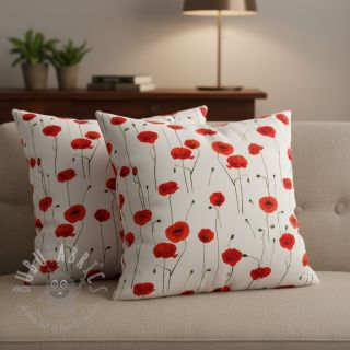 Dekorativno blago premium Poppy field