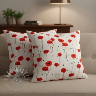 Dekorativno blago premium Poppy field
