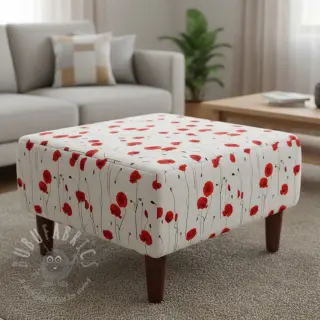 Dekorativno blago premium Poppy field