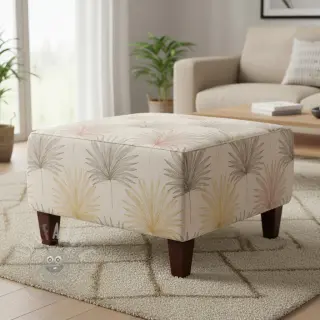 Dekorativno blago Luxury palm metallic premium