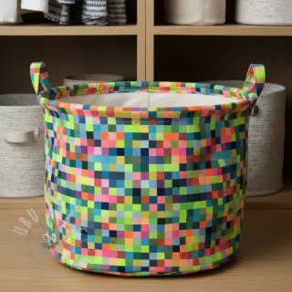 Dekorativno blago jacquard Pixels