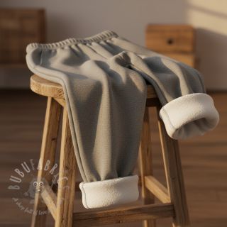 Kosmatena prevešanka MELANGE middle grey