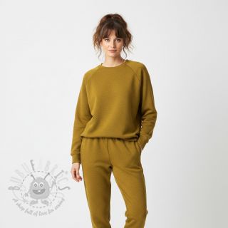 Kosmatena prevešanka MELANGE ochre