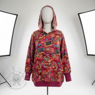 Prevešanka Big eyes design A digital print