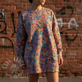 Kosmatena prevešanka JOGGING Colour me design B digital print