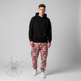 Prevešanka Big eyes design C digital print