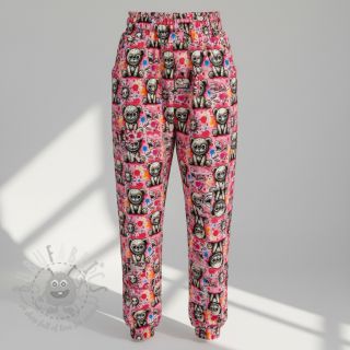 Prevešanka Big eyes design C digital print