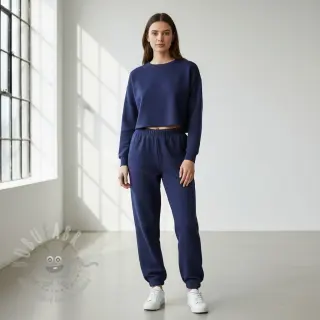 Prevešanka DENIM dark blue