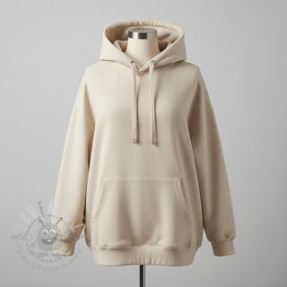 Kosmatena prevešanka JOGGING beige melange