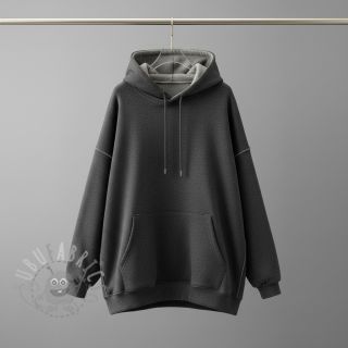 Kosmatena prevešanka JOGGING grey melange