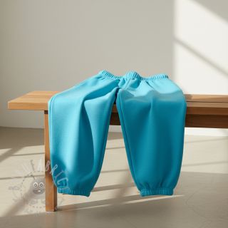 Kosmatena prevešanka JOGGING turquoise