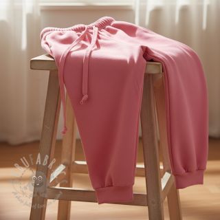 Kosmatena prevešanka JOGGING soft pink