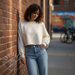 Kosmatena prevešanka JOGGING white