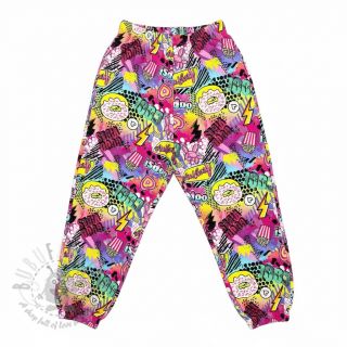 Prevešanka Manga fuchsia digital print