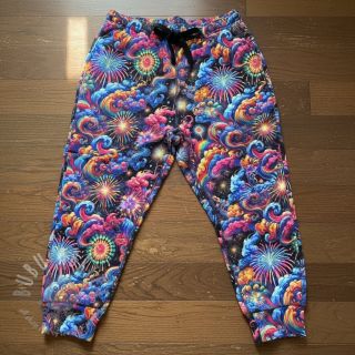 Prevešanka Fire works design E digital print