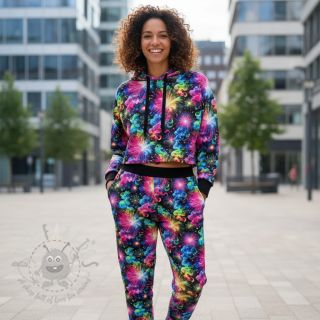 Prevešanka Fire works design A digital print